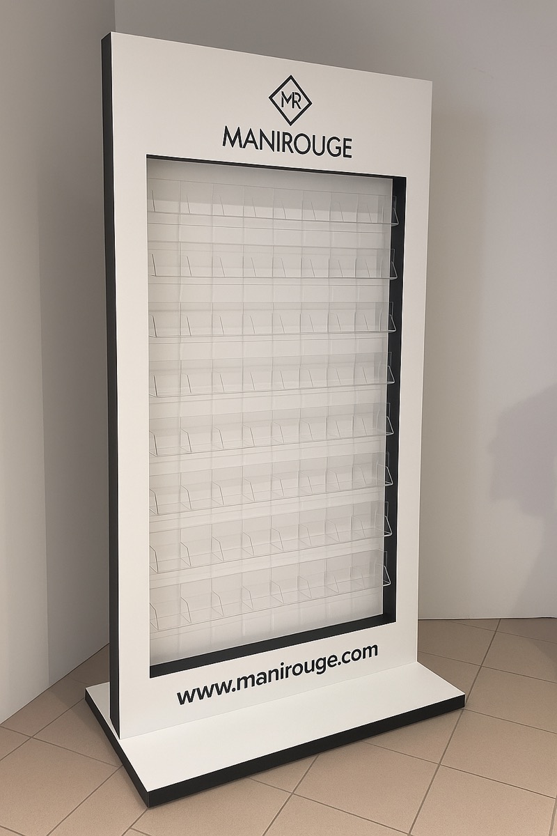 Douglas floor standing display