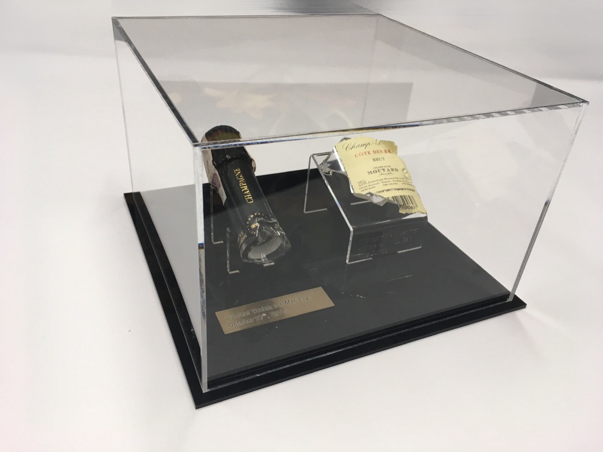 Museum exhibit display case