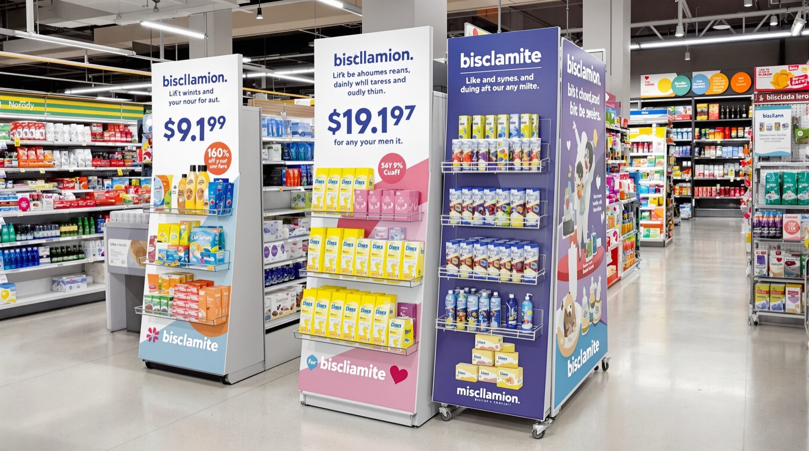 Exhibition booth displays for trade shows