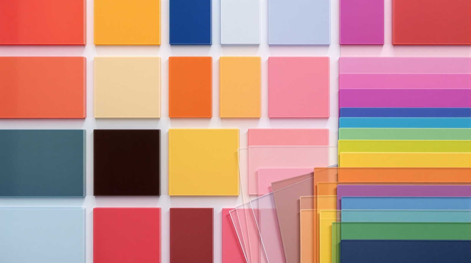 Acrylic tabletops custom panels