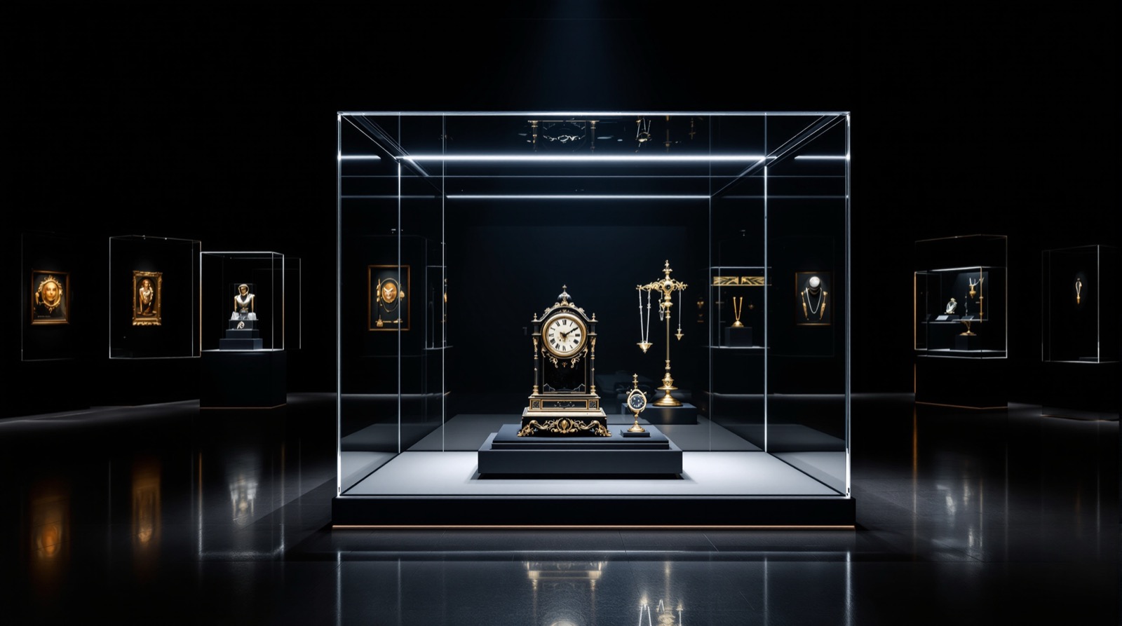 Gabloty wystawiennicze z plexi