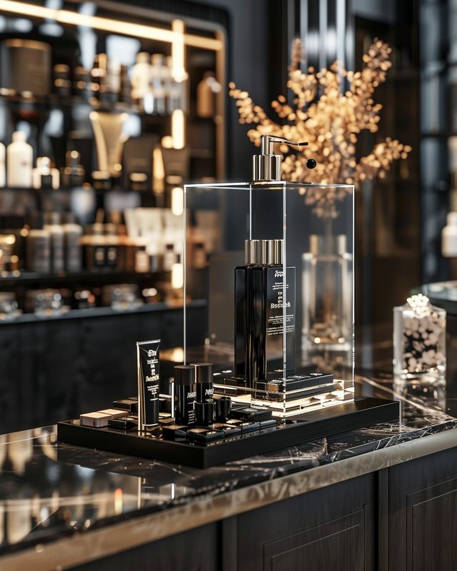 Obudowa urządzenia z plexi czarnej do zastosowań medycznych i technicznych