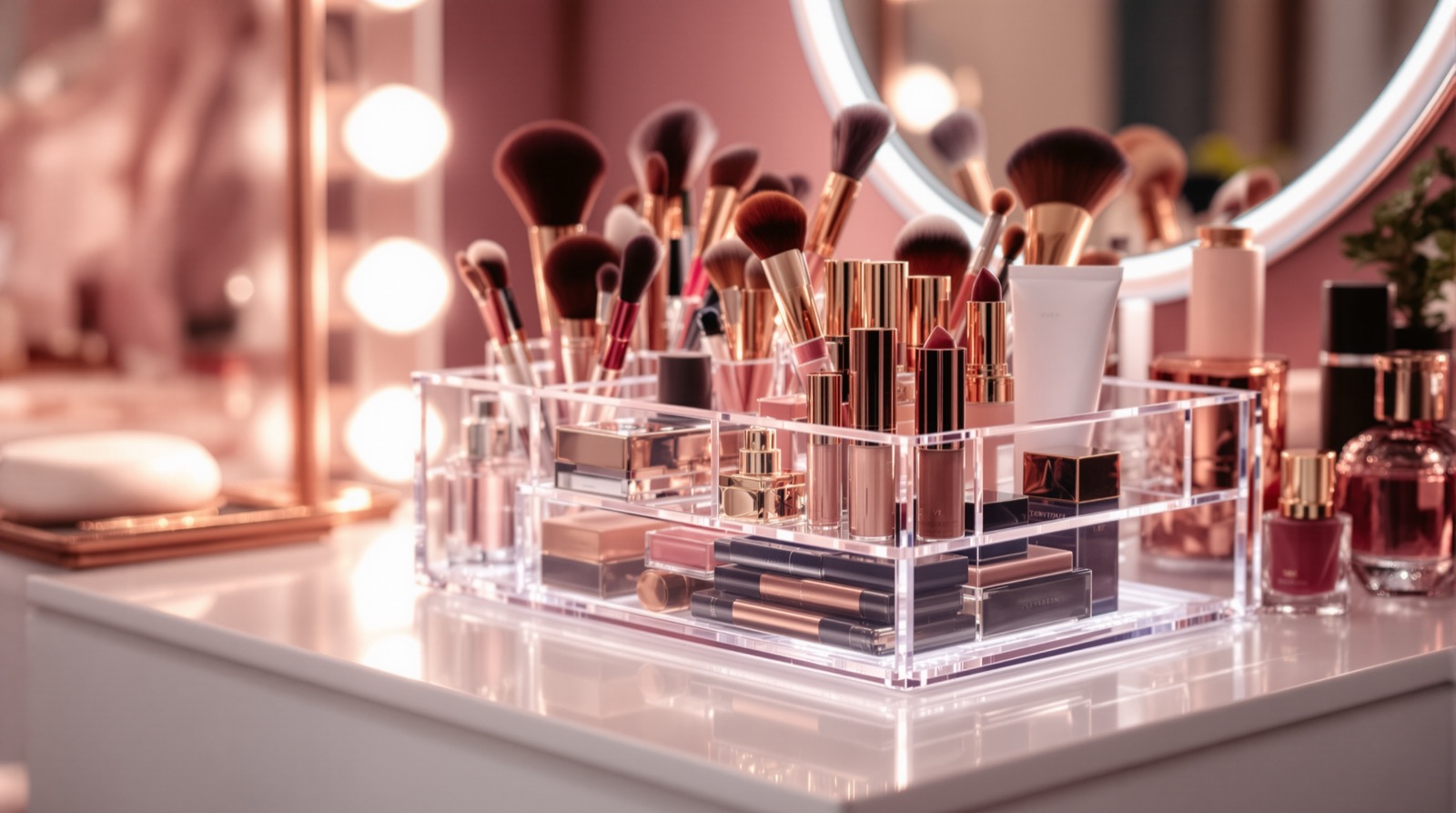 Custom acrylic containers dedicated designs