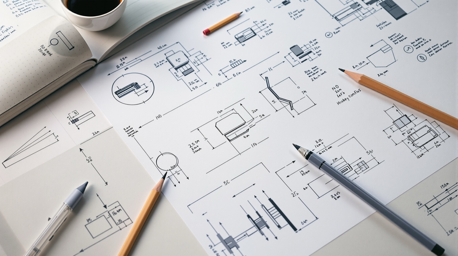 3D model acrylic visualization concept